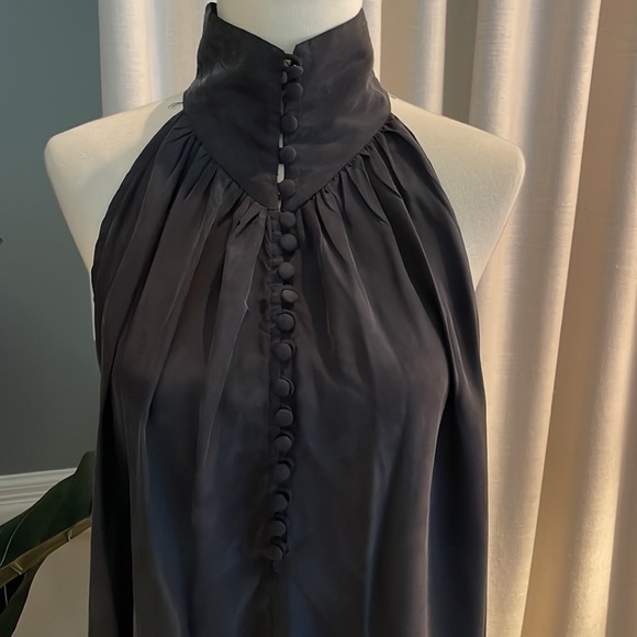 Zimmermann Silk Button Detail Long Flowy Dress - Picture 4 of 10